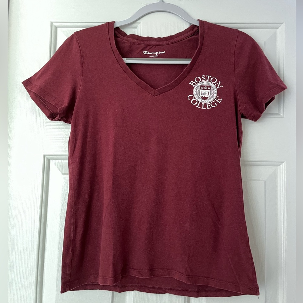 Boston College Short Sleeve V-Neck T-Shirt